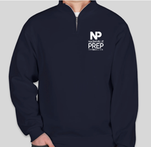 Spiritwear New Poly Layer Quarter Zip- Navy