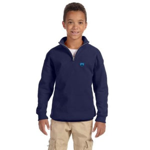 Spiritwear New Poly Layer Quarter Zip- Navy