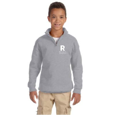 Nuevo Poly Layer Quarter Zip- Gris