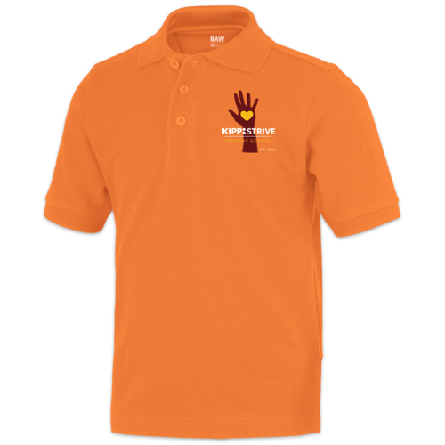 1st Grade Polo (short sleeve) - orange