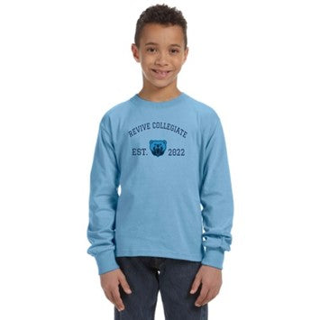 Spiritwear Long Sleeve T-shirt- Lt. Blue