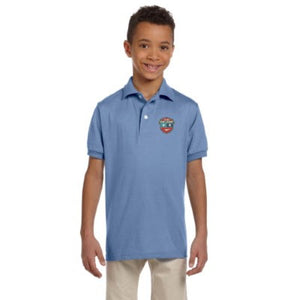 Lt Blue Short Sleeve Polo