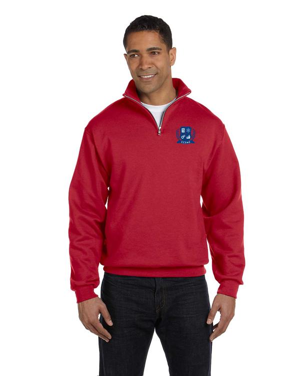 Red 1/4 Zip Pullover