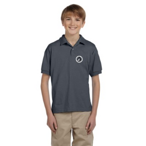 2nd Grade Polo- Dark Heather